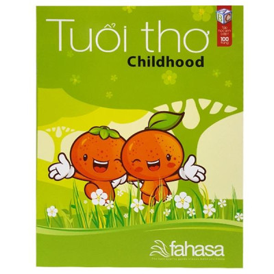 Combo 5 Tập Học Sinh 4 Ô Ly 100 Trang ĐL 80g/m2 - FAHASA (Mẫu Màu Giao Ngẫu Nhiên)