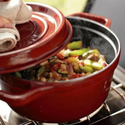 Nồi Gang Staub - Đỏ Cherry