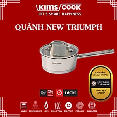 [Mới] Quánh New Triumph KimsCook - INOX Chất Lượng Cao - Dùng Mọi Loại Bếp