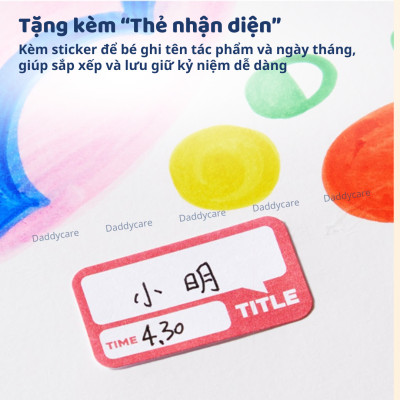 Túi Đựng Tài Liệu Nhiều Ngăn Mideer Colorful Creation Gallery túi đựng giấy A3