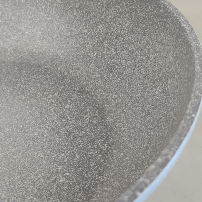 Chảo chống dính men đá xanh Sapphire 10 lớp Greencook GCP09 dùng được bếp ga, bếp hồng ngoại, bếp từ-Hàng chính hãng