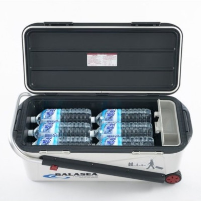 Thùng đá giữ nhiệt đa năng, tay kéo Sanka Galasea 50L, bền đẹp và an toàn cho thời gian sử dụng lâu dài -nội địa Nhật Bản 