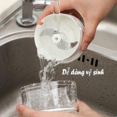 DẬP TỎI DÂY RÚT , Máy xay tỏi ớt cầm tay Mini Tiện dụng