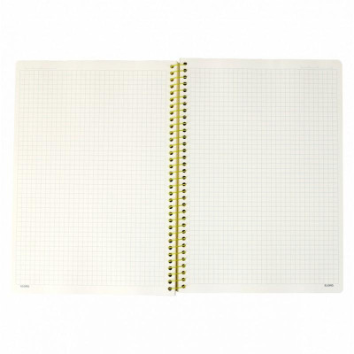 Sổ lò xo đơn Caro (6 x 6) mm A4 - 300 trang; Klong - MS 591