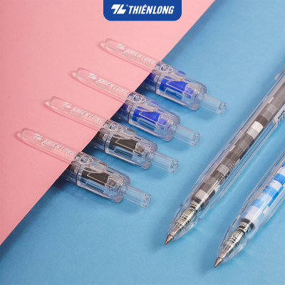 Bút gel Quick Dry Thiên Long GEL-066 - Premium Tip - Vật liệu tái chế