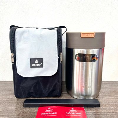 Hộp Cơm Giữ Nhiệt 3 Ngăn Inox Kalpen I1 Thể Tích 2000ml - Hàng chính hãng