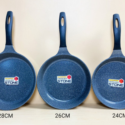 Chảo Đá Stone 7 Lớp Cao Cấp 28cm LCA6283D (cam kết hàng chính hãng)