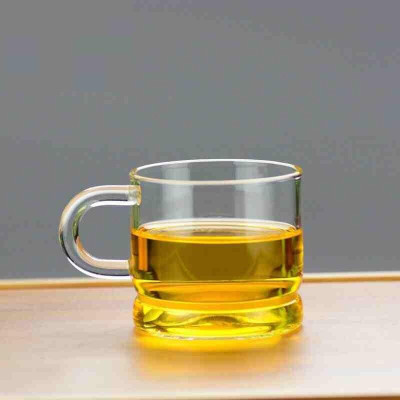  Cốc trà có quai 100ml - Cốc trà thủy tinh chịu nhiệt cao cấp Borosilicate, hàng xuất Âu