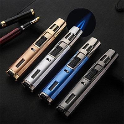 Vỏ Hộp Quẹt Bật Lửa Khò 2 Tia BCZ 450-1 Thiết Kế Đẹp Độc Lạ Lửa Khò Mạnh Mẽ - Dùng Gas Cao Cấp ( Giao Màu ngẫu Nhiên )