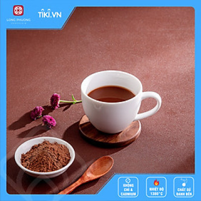 Combo sản phẩm Chén NT- Cốc capuchino 160ml sứ Long Phương cao cấp 