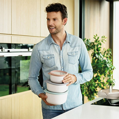 Bộ 3 hộp đựng thức ăn Berghoff - Hàng chính hãng