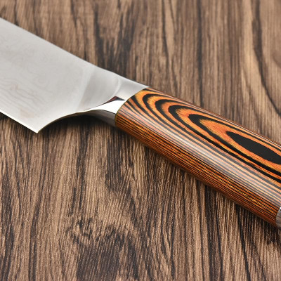 DAO - BỘ 3 DAO BẾP NHẬT BẢN THÉP DAMASCUS MÃ A6 DT2 nt topcomshop vn