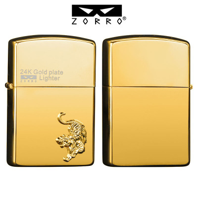 Vỏ Hột Quẹt Bật Lửa Xăng Đá Zorro Z24K Ôp Nổi Họa Tiết 12 Con Giáp Cực Đẹp - Nhiều Hình