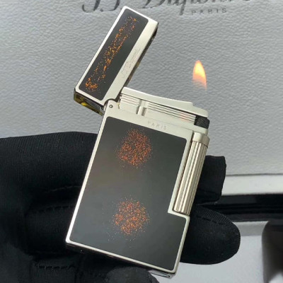 Vỏ Hột Quẹt Bật Lửa Upon Gas Đá D161V Họa Tiết Sơn Mài Kim Tuyến Độc Lạ - Dùng Gas Đá Cao Cấp