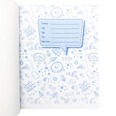 Combo 5 Tập Học Sinh 4 Ô Ly 100 Trang 80gsm - Fabico ELE23 (Mẫu Màu Giao Ngẫu Nhiên)