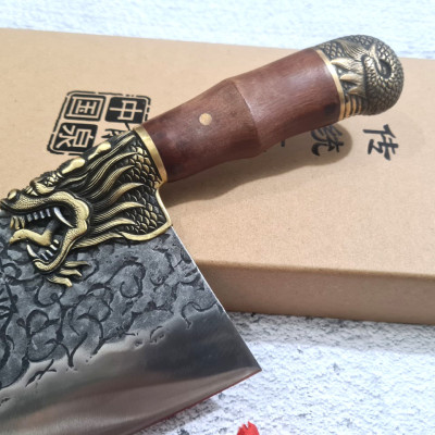 DAO BẾP - DAO THÁI KHÂU RỒNG MÃ A8 DT152 NT topcomshop vn