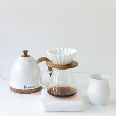 Bình server sứ pha cà phê Origami Sensory Flavor Cup 360ml