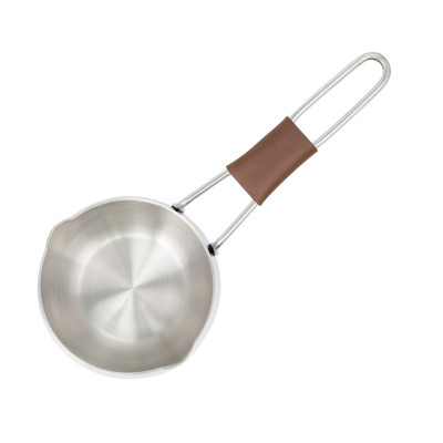 Quánh Inox 3 lớp đúc liền khối miệng rót Kalpen Baby Rinmer size 12cm