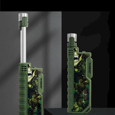 Vỏ hộp quẹt bật lửa khò 1 tia ZB-196 cổ dài có khóa ga