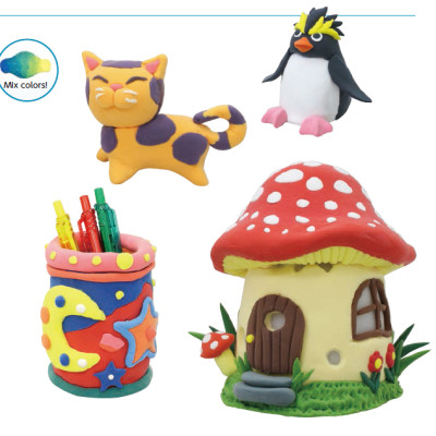 Đồ chơi đất nặn Artec - Bộ 4 màu - Dtpbooks