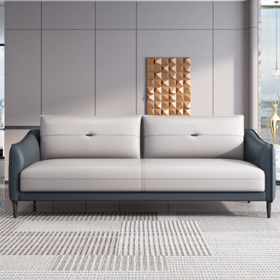 Bộ sofa băng văn phòng bọc da cao cấp Tundo HVPCT-19
