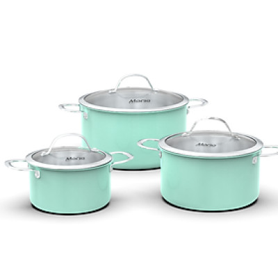 Bộ nồi inox đa lớp Sunhouse Mama SHG708