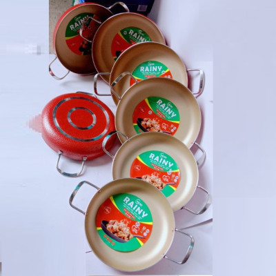 CHẢO CHỐNG DÍNH RAINY 2 QUAI INOX ROYAL 2.2 LY -26 cm , 28 cm và 30 cm- Hàng Chính Hãng