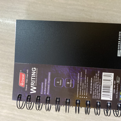 Sổ Lò Xo Grand A6 240 Trang Bìa Nhựa