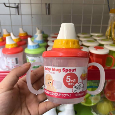 Cốc tập uống có núm Inomata 230ml - Hàng nội địa Nhật Bản