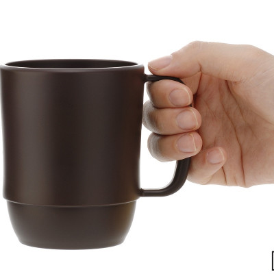 Combo Cốc nhựa uống nước Inomata cao cấp - Nâu nội địa Nhật Bản