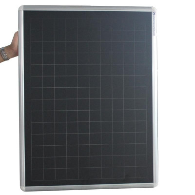 Bảng Viết Phấn Poly 80 x 60 cm - Màu Đen