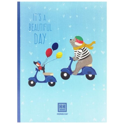 Vở Class Dreaming Bear - 4 Ô Ly Ngang (2mm) - 96 Trang - ĐL 70 (Mẫu Màu Giao Ngẫu Nhiên)