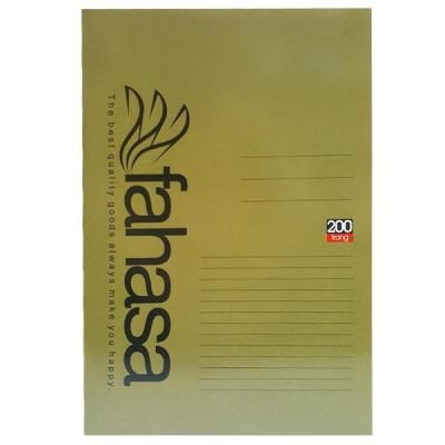 Combo 5 Tập Sinh Viên 4 Ly Ngang 200 Trang ĐL 70g/m2 - FAHASA (Mẫu Màu Giao Ngẫu Nhiên)