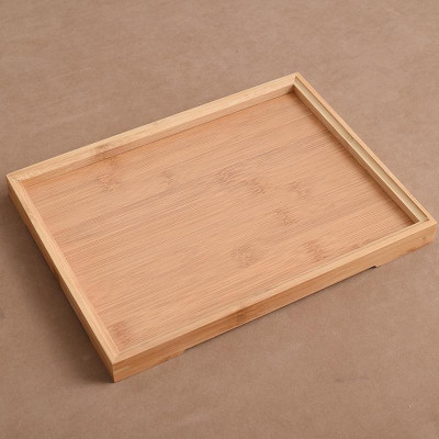 khay trà trúc  kích thước 37x30x3