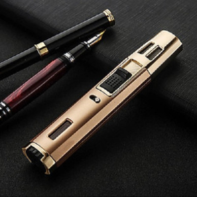 Vỏ Hộp Quẹt Bật Lửa Khò 2 Tia BCZ 450-1 Thiết Kế Đẹp Độc Lạ Lửa Khò Mạnh Mẽ - Dùng Gas Cao Cấp ( Giao Màu ngẫu Nhiên )