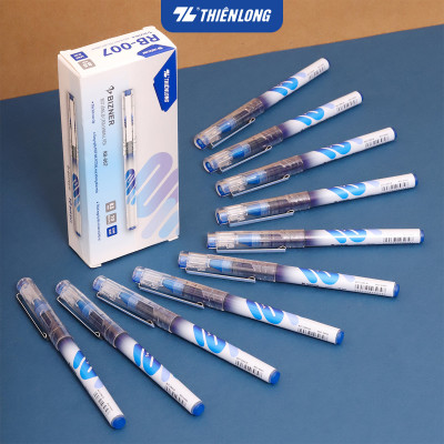 Combo 5/10/20 Bút lông bi - Rollerball Pen Thiên Long RB-007 - Công nghệ Free Ink System