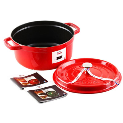 Nồi Gang Staub - Đỏ Cherry