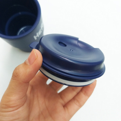 Combo cốc giữ nhiệt có nắp xoay Here 320ml + set 150 chiếc ống hút φ5x180mm - made in Japan