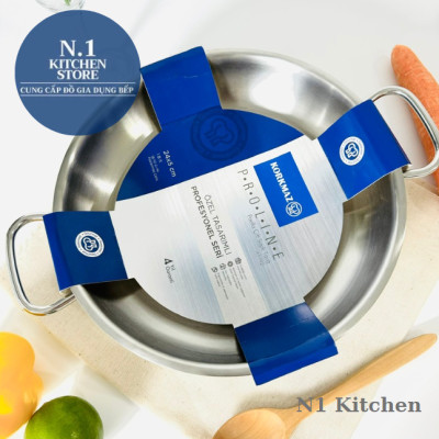 Chảo omelette inox cao cấp Korkmaz Proline 24 cm - A1185 - Hàng chính hãng