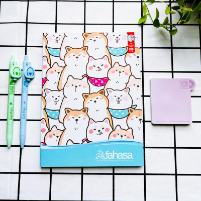 Combo 5 Tập Học Sinh Family 4 Ô Ly 200 Trang ĐL 80g/m2 - FAHASA (Mẫu Màu Giao Ngẫu Nhiên)