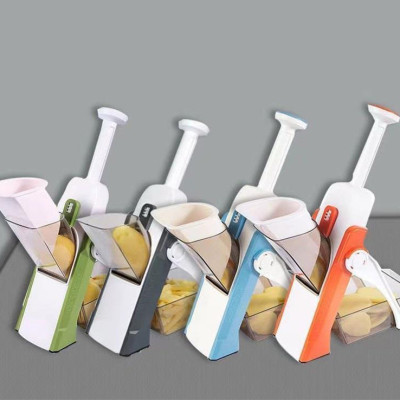 Dụng Cụ Bào Củ Quả Có Núm Vặn Thay Đổi Độ Dày Khi Thái Lát Tiện Lợi - Hàng Chính Hãng ( Giao màu ngẫu nhiên)