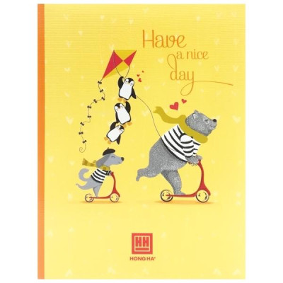 Vở Class Dreaming Bear - 4 Ô Ly Ngang (2mm) - 96 Trang - ĐL 70 (Mẫu Màu Giao Ngẫu Nhiên)