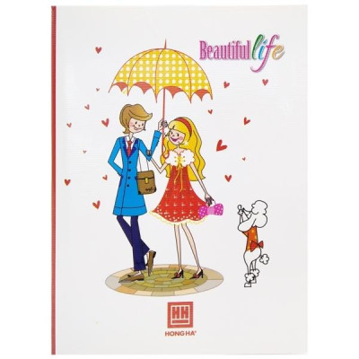 Vở Class Beautiful Life - 4 Ô Ly 200 Trang - Hồng Hà 0404 (Mẫu Màu Giao Ngẫu Nhiên)