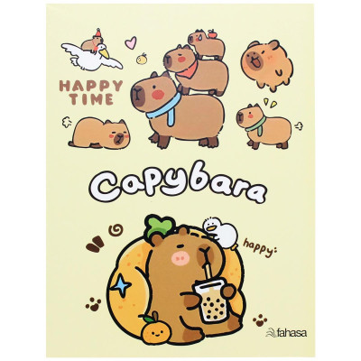 Tập Học Sinh Capybara - 4 Ôly - 96 Trang 100gsm - The Sun (Mẫu Màu Giao Ngẫu Nhiên)