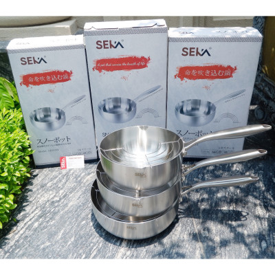 Chảo Tuyết Inox Sâu Lòng SEKA SK6030 Chảo Chống Dính Đúc Nguyên Khối - Hàng Chính Hãng