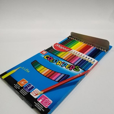 Chì Màu 18 Màu - Maped 832063