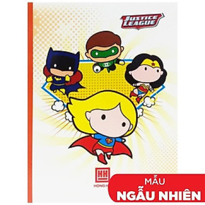 Vở Class Super DC - 4 Ô Ly 96 Trang ĐL 120g/m2 - Hồng Hà 0413 (Mẫu Màu Giao Ngẫu Nhiên)