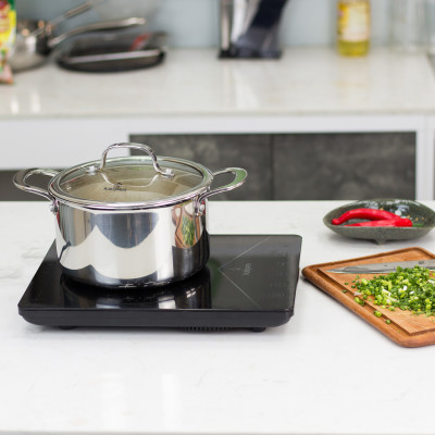 Nồi Inox 3 lớp đúc liền khối Kalpen Kazler 18cm dung tích 2.5L hàng Đức - Hàng chính hãng