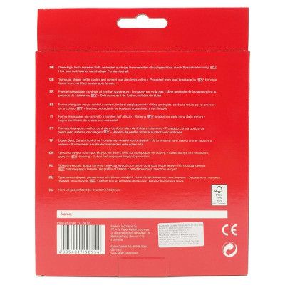 Hộp 24 Bút Chì Màu Tam Giác Faber-Castell Triangular 11 58 55