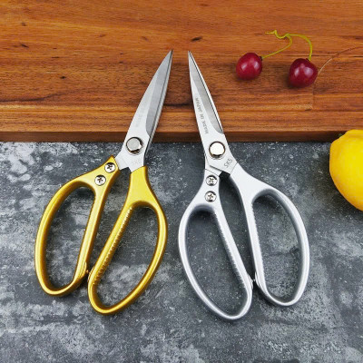 Kéo Thép Đa Năng Nhật Bản, Size Lớn, Chất Liệu Thép Cao Cấp Không Gỉ Kéo Cắt Gà Kéo Nhà Bếp Cắt Vải Cắt Giấy - Giao Màu Ngẫu Nhiên